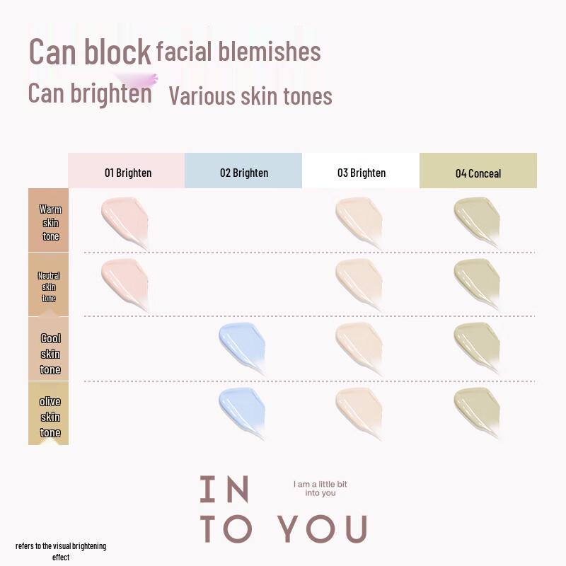 INTO YOU Brightening Concealer & Highlighter