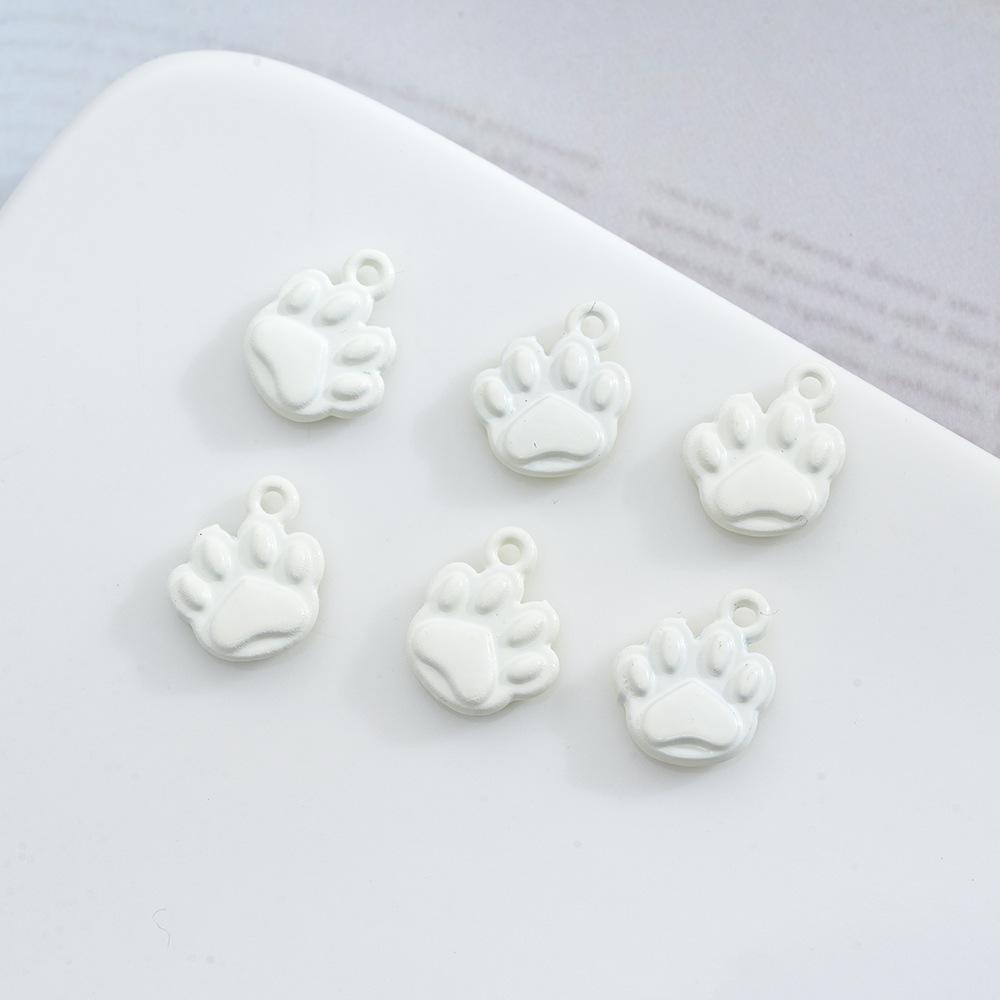 10X12Mm Legierung Farbig Katze Kralle Anhänger Halskette Armband Anhänger DIY Handgefertigter Schmuck Tierkralle Zubehör Produktion