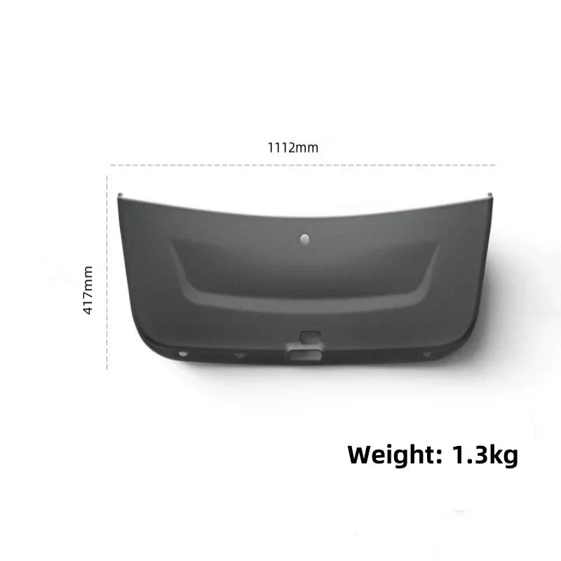 For Tesla Model Y Juniper / Launch 2025 Trunk Tailgate Protective Pad Tpe Rear Trunk Door Guard Anti-Dirty Pad Car Accessories