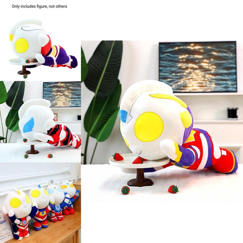 Cute Ultraman Plush Toy Cartoon Di Jia Superman Doll Kids Festival Gift