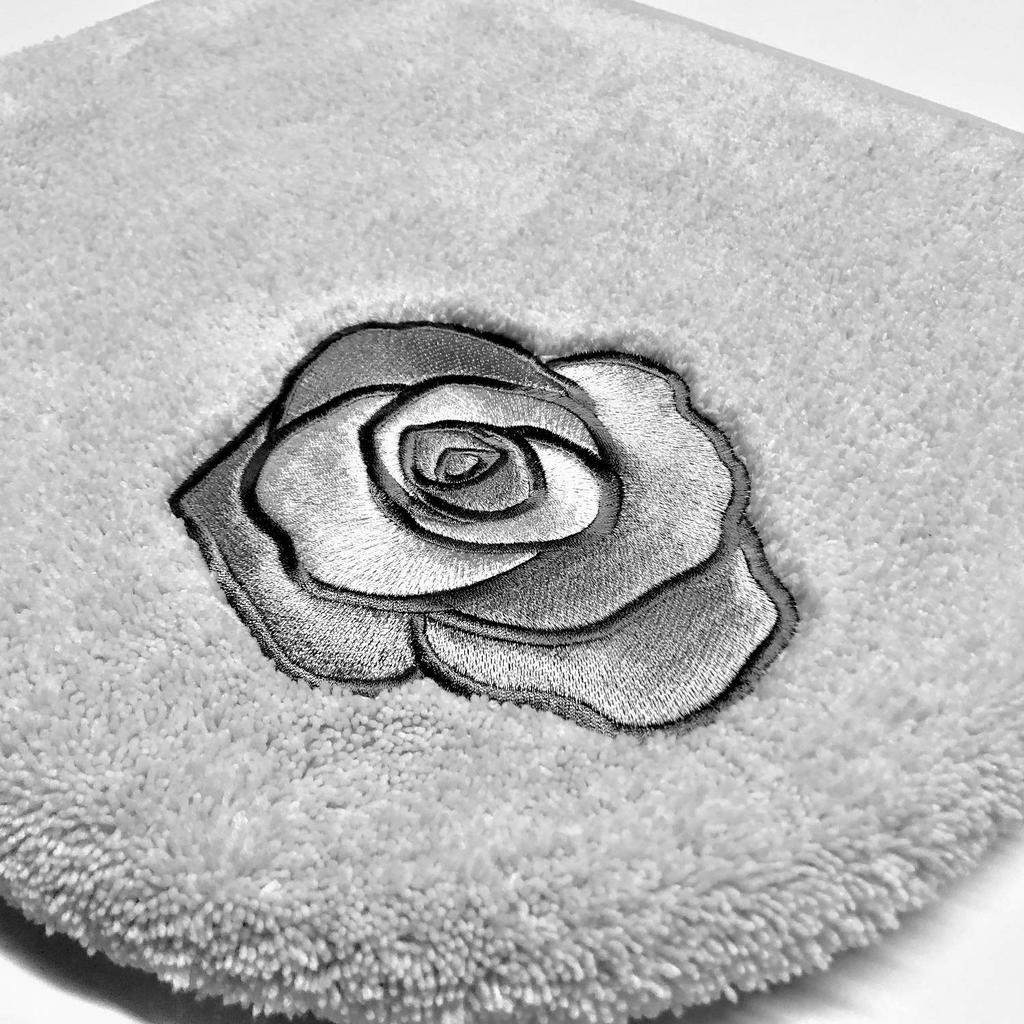 Senko Marley Toilet Lid Cover with Adhesive 15069 M+home (Multi-Type Sheet), Gray,