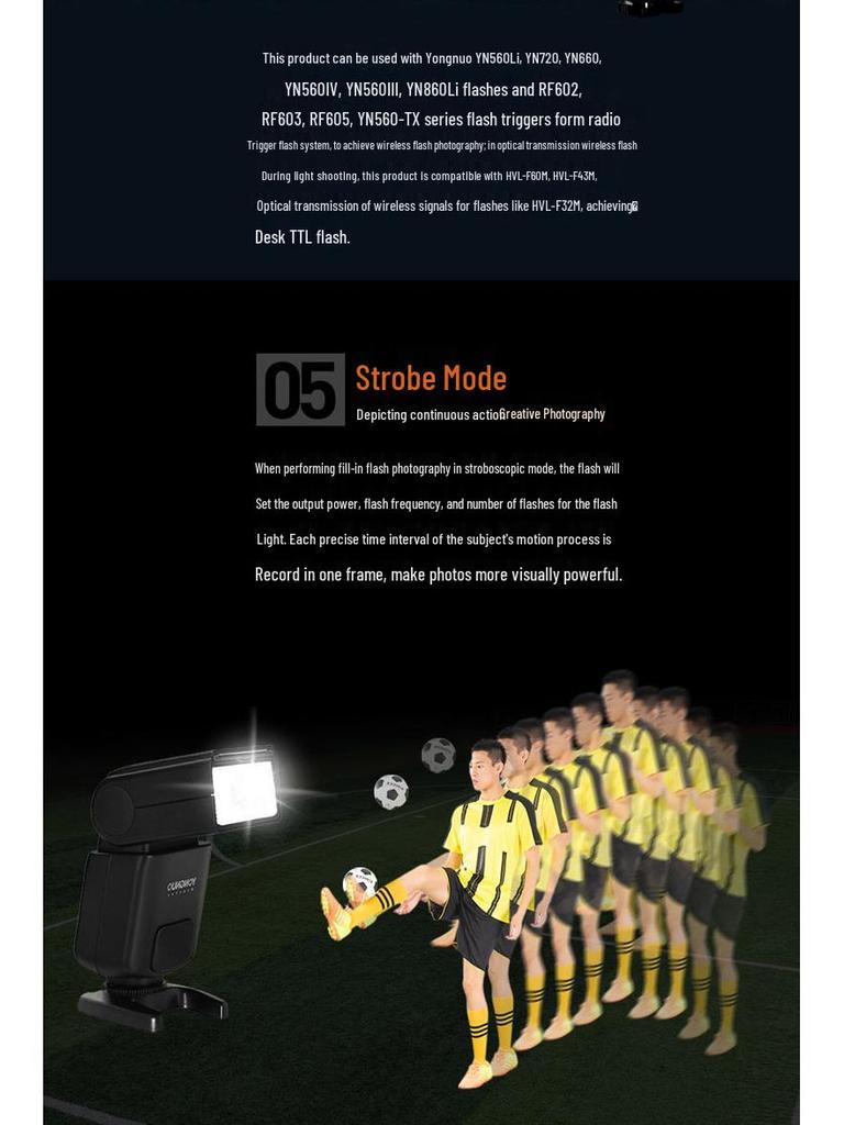 Yongnuo YN320EX TTL Flash for Sony Mirrorless Cameras with High-Speed Sync