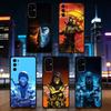 Mortal K-Kombat Game Phone Case For Samsung S25,S24,S21,S22,S23,S30,Ultra,S20,Plus,Fe,Lite,Note,10,Black Cover
