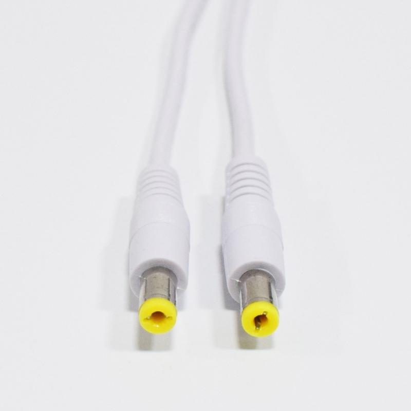 22AWG Male to Male Extension Cord 5.5mmx2.1mm 24V Power Extension Cable for Security Camera Car Plug Supply Adapter