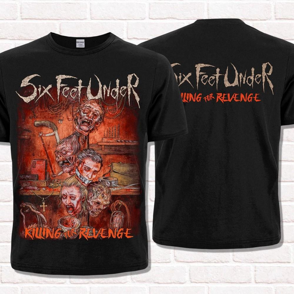 

Six Feet Under T-Shirt Killing for Revenge (2024). Death Metal. Death N Roll. 3XL