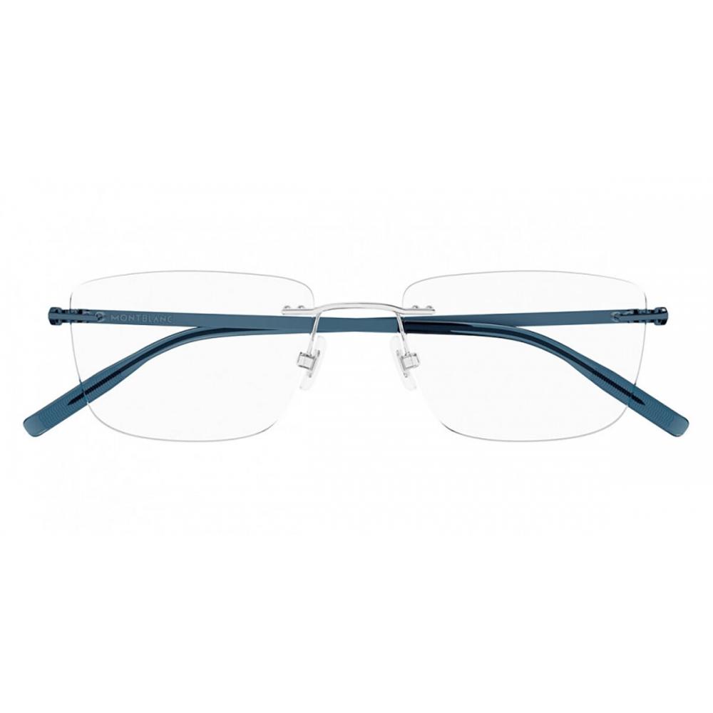 

Mont Blanc Mb0281o 012 Men Eyeglasses Silver/58