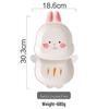 Abay Kids Ceramic Rabbit Divided Plate Set