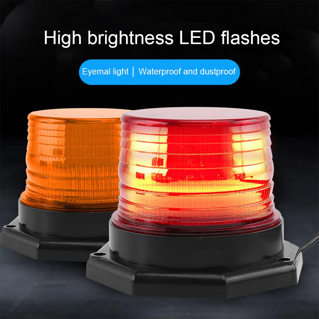 LED Strobe Police Light Lamp Emergency Flash Beacon Lights Ceiling Rotating Traffic Indication Lamps for Trucks