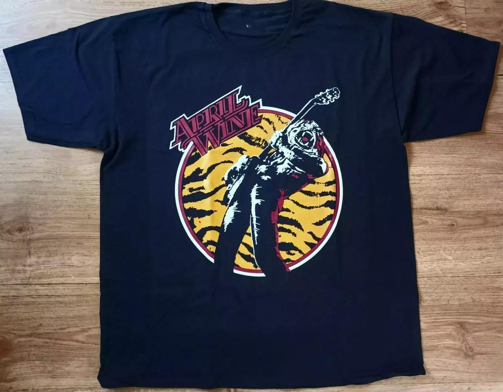 

April Wine Nature Of The Beast World Tour T Shirt All Size S To XL 2XL