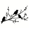 A25F-Handcrafted Iron Bird Rustic Bird Tree Wall Decor Bird On A Branch Metal Wall Art Housewarming Gift Metal Wall Sign