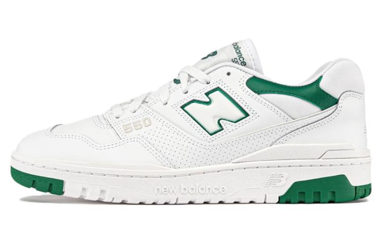 New Balance 550 White Classic Green 36