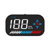 ZQKJ GM7 Head Up Display GPS for All Cars Security Alarm HUD Speedometer Auto Digital Speed Odometer Compass Gauges Accessories
