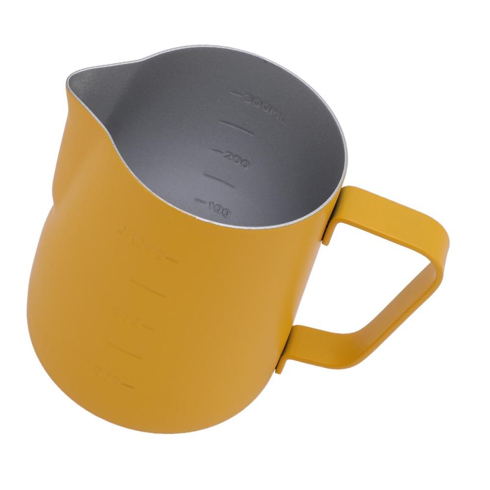 300ML/500ML Latte Art Cup 304 Stainless Steel Milk Pitcher  Coffee Making