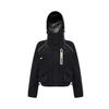 Women's Short Hooded Windbreaker Jacket