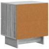 Nightstand Grey Sonoma 43 x 34.5 x 47.5 cm Engineered Wood