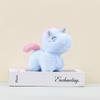 New Cute Unicorn Plush Pendant Cartoon Pony Toy Doll Bag Charm Claw Machine Doll with PP Cotton