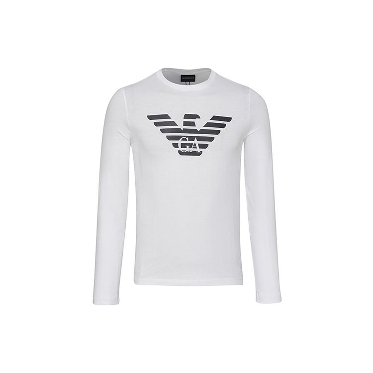 Emporio Armani Eagle Logo Printed Pullover