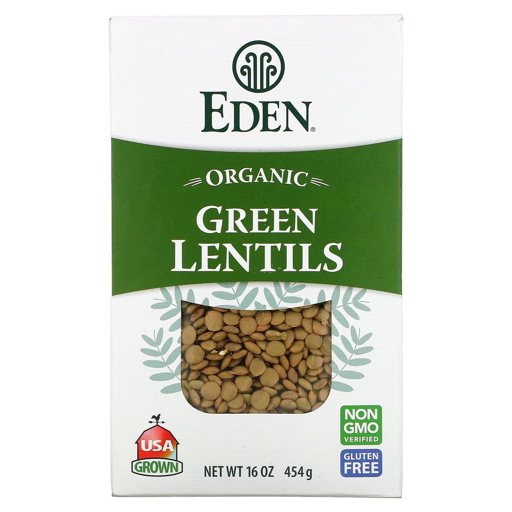 Eden Foods Green Lentils 454g (16oz)