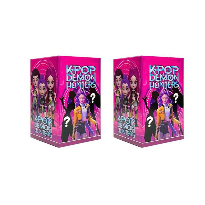 Anime Movie Blind Box K-POP Witch Hunt Super Idol Rumi Mira Zoey Demon Hunter Mini Figurine PVC Model Birthday Gift Blind Box