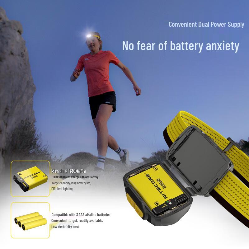 NITECORE UT27 MCT 800-Lumen Trail Running Headlamp