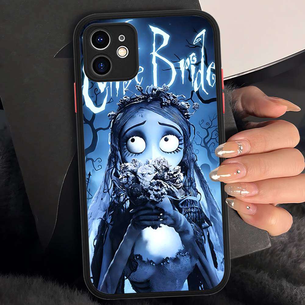 

C-Corpse B-BrideS Matte Translucent Phone Case For Iphone 16 ProMax 15 14 13 12 11 X XS PRO Plus iphone 13