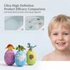 Dinosaurs Bath Bomb Set for Kids with Six Dinosaur Egg Shapes Fun Bath Fizzy Toys for Children Safe Skin Friendly Ingredients