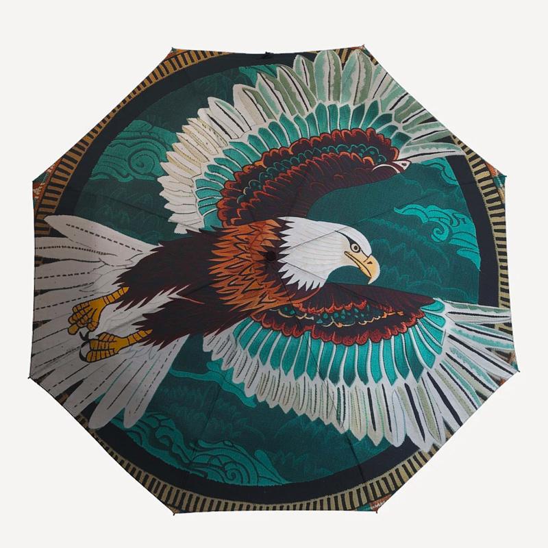 Eagle Round Rug - Majestic Wildlife Decor forYour HomeUmbrella, Portable 3-Fold Compact Umbrella for Men & Women Gift
