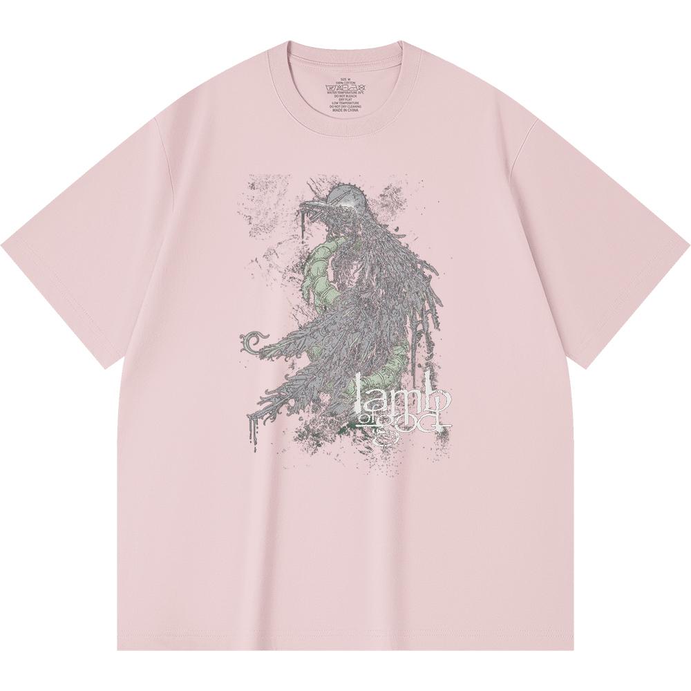 230 Gsm 100% Cotton Heavy Metal T-Shirt Rock Band Popular Music Print Unisex Heavy Cotton T Shirt