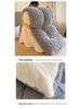 Double-Sided Quick-Heating Lambswool Fleece Winter Quilt for Single/Double Beds
