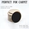 Furniture Sliders, 8 Pcs 3 1/2'' Furniture Sliders Pads for Hardwood Floors, Chair Legs Floors Protectors, Reusable Round Glides Glider, Heavy Duty