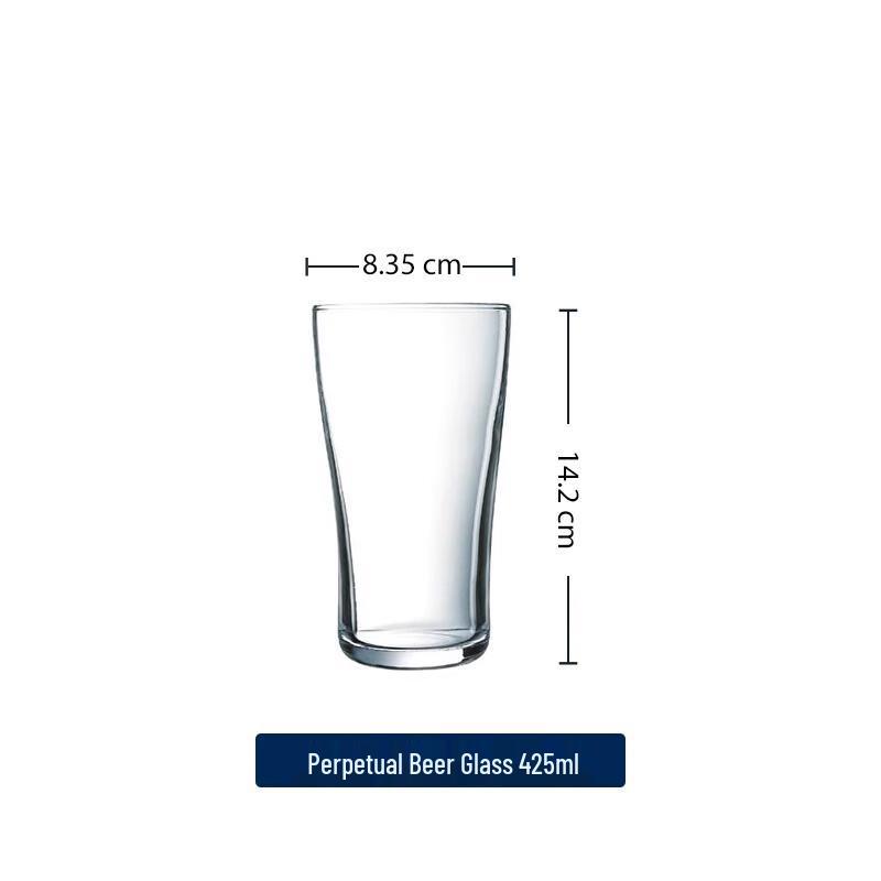 Shangqi Large Capacity Craft Beer Glasses, Set of 2