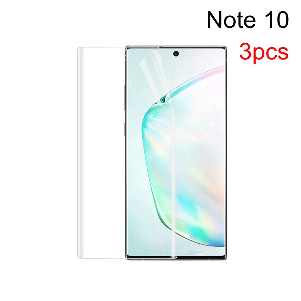 HD Soft TPU Hydrogel Film For Samsung Galaxy Note 10 / 10+ Plus Screen Protectors Protective Cover
