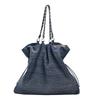 Personalized Hundred Denim Chain Tote Bag Drawstring Shoulder Underarm Bag