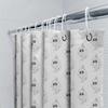 Shower Curtain Floral Vintage Botanical Pattern Farmhouse Decor Bathroom Fabric Waterproof Modern Style Home Textile Artistic Wa