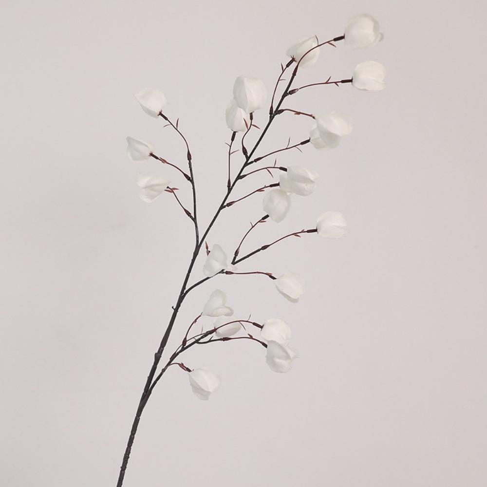 Long Branches Artificial Lantern Fruits Realistic Simulation Flower  Bedroom Table белый