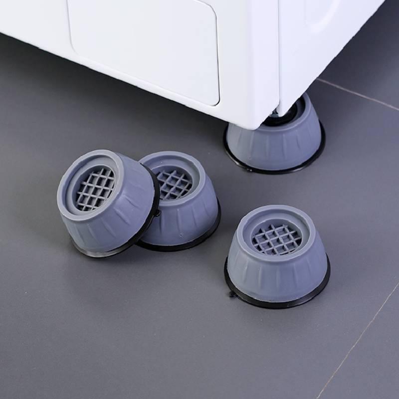 4 Stück Maschinenwaschunterstützungsmatte Antivibrationsbein Stopper Fußpolster Füße Pads