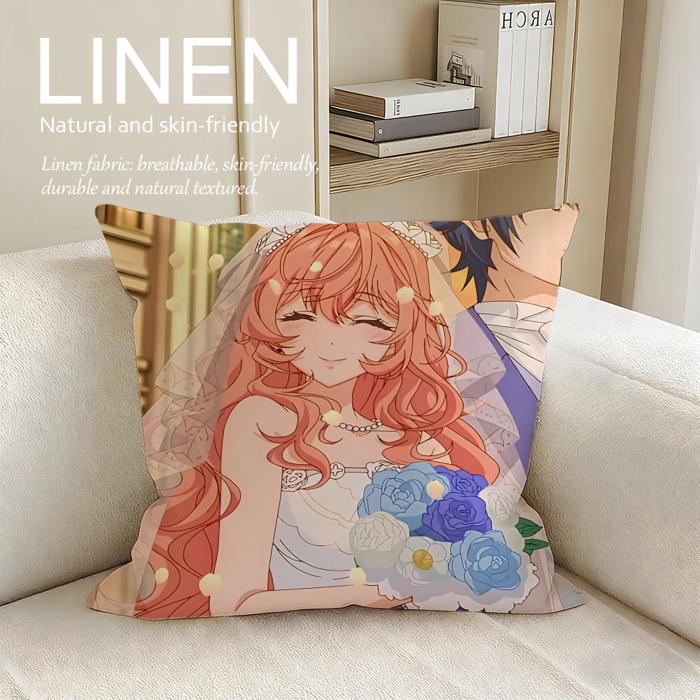 The Princes Favorite is the Villainess Cushion Cover Pillowcase Set Pcs x x Breathable Washable Sofa Cushion Cover