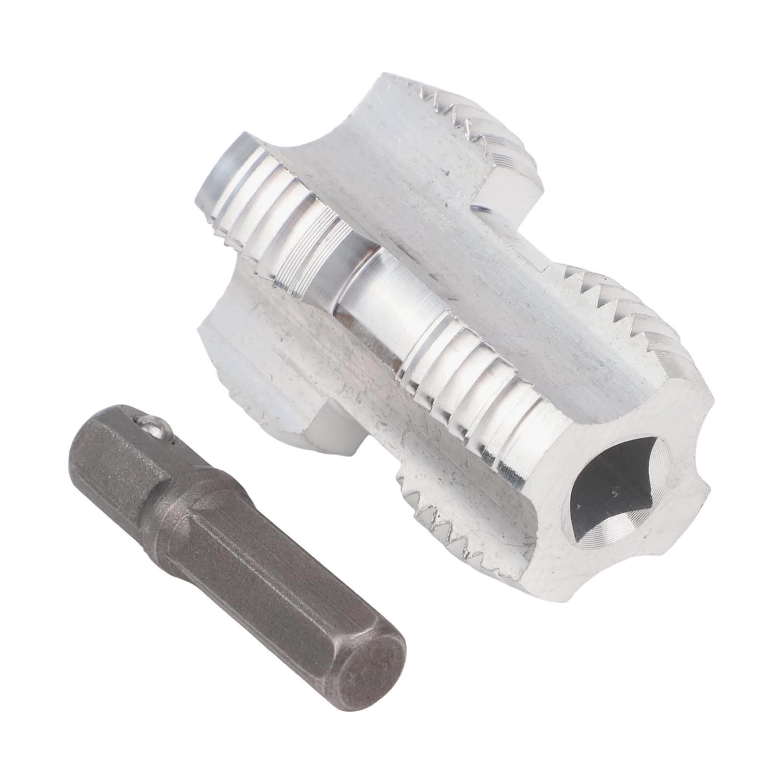 Precision Engineered Plumbing Tool Joint Dark Gray Water Pipe Drill Versatile Plumbing Tool Compatible With Hand Drills China Mainland