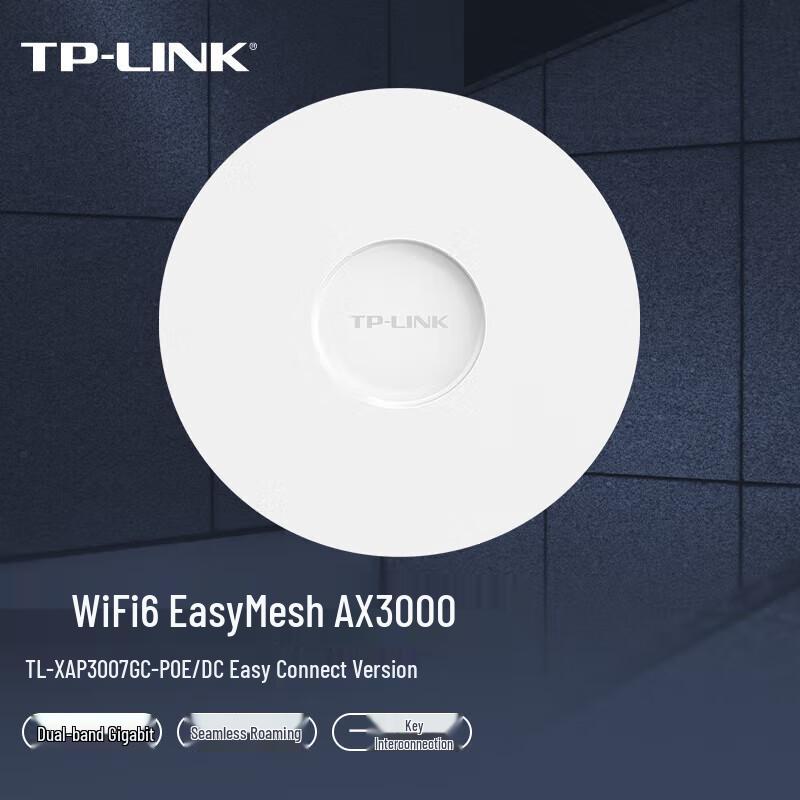 TP-Link AX3000 Dual-Band Gigabit WiFi 6 Ceiling Access Point