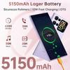 Telephone Portable OUKITEL C62 16GB+128GB 6,88" 5150mAh Smartphone Android 15 13MP Caméra Dual SIM 4G/NFC/Fingerprint/Face ID Or