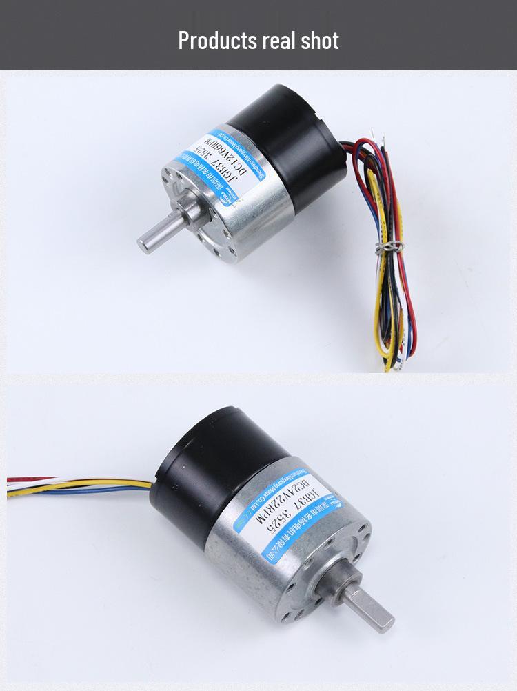 Mingyang JGB37-3525 Adjustable Low-Speed High-Torque Brushless DC Geared Motor 12V/24V