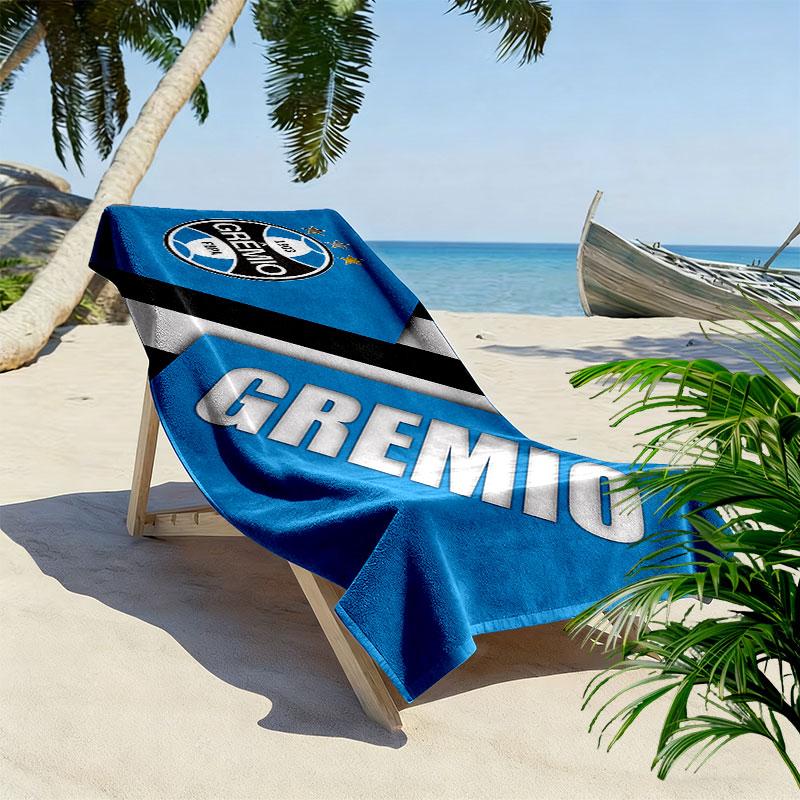 GREMIO FC Print Beach Towel, Large Soft Quick Dry Towel for Beach Camping Swimming