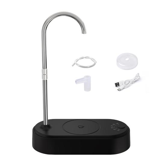 Smart Desktop Water Bottle Pump Automatic Water Dispenser 360-Degree Rotatable Rechargeable Electric Water Gallon Bottle Pump