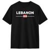 Lebanon Resist Fist Lebanese Flag Cotton T Shirt For Unisex Summer Funny Tshirts Novelty Tee Shirt Plus Size Wholesale Clothes