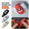 Car Eyeglass Holder Glasses Hanger Storage Clip Interior Organize For BMW G30 G20 M3 M5 E91 E92 E93 E36 E70 X3 X4 X5 X1 E39 F30 KITG9