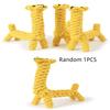 Rope Premium Cotton Pet Toy Giraffe Shaped Promotes Dental Chewing Health