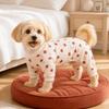 Warm Dog Anti-hair Loss Clothing Soft Cozy Dog Recovery Suit Pet Jumpsuit  for Autumn Winter