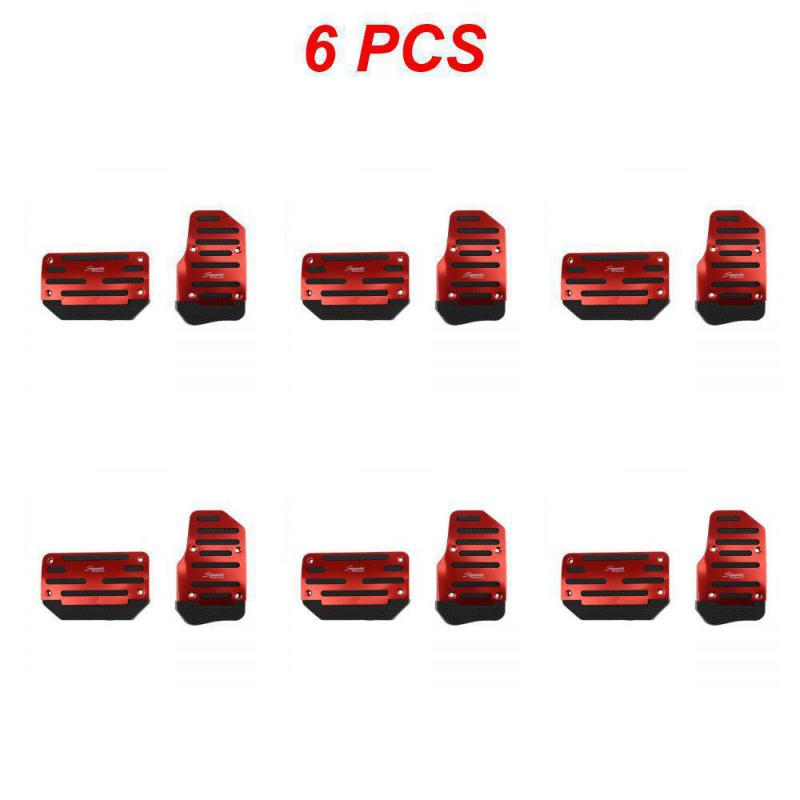 1~8PCS Aluminum Alloy Car Anti-skid Pedal Accessories for Suzuki SX4 SWIFT Alto Liane Grand Vitara Jimny SCross