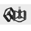 Mountain Bike Ultra-Light Carbon Fibre Flat Pedals Downhill Non-Slip Design Bearing System Bicycle Pedals Bike Lightweight Pedal