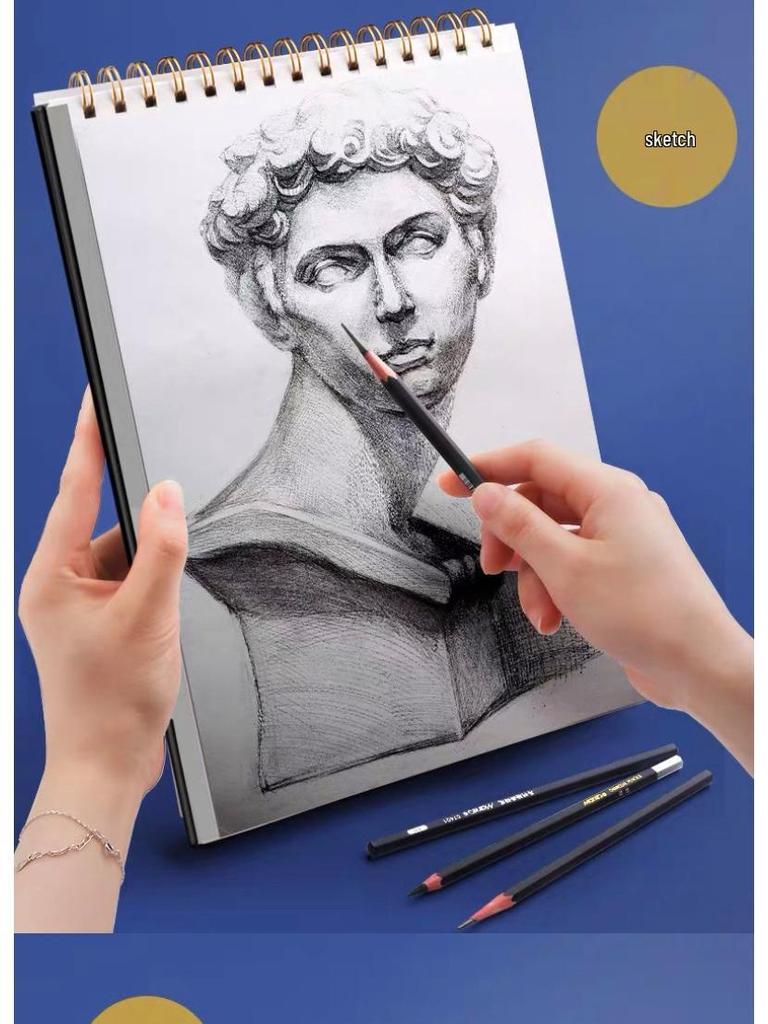 A4 Marker Sketchbook for Anime Art - Professional Hand-Drawn Blank Notebook